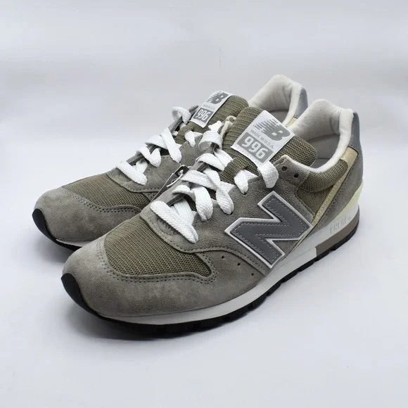 New‎ Balance 996 Made in USA MIUSA Suede Sneakers Size M 10.5 / W 12 Grey U996GR