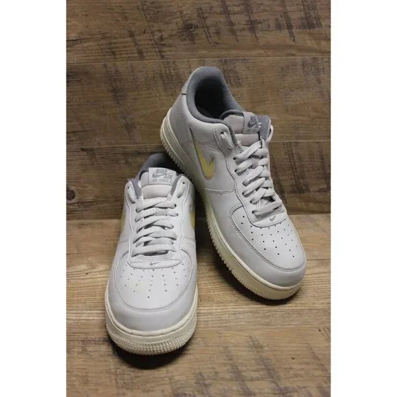 Nike Air Force 1 '07 LX men's‎ bone grey vanilla low top lace up sneakers 10.5