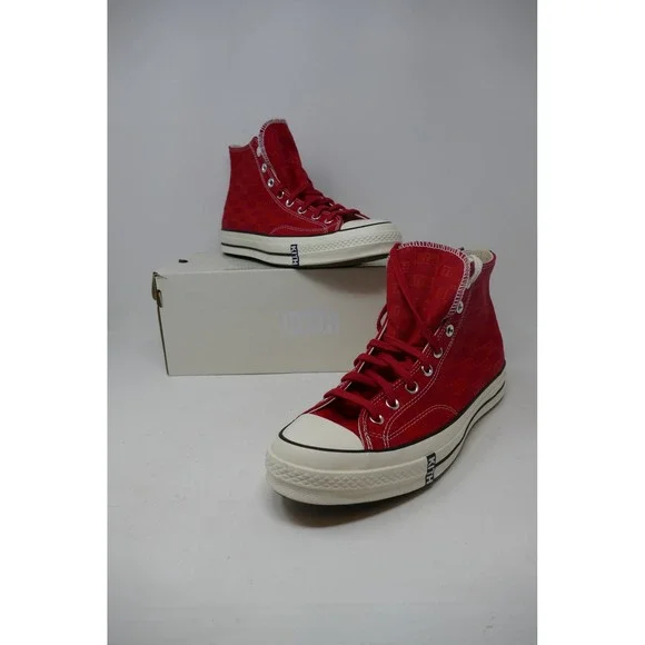 Kith x Converse Chuck 70 Hi Red Sneakers Limited Edition Shoes Size‎ 11