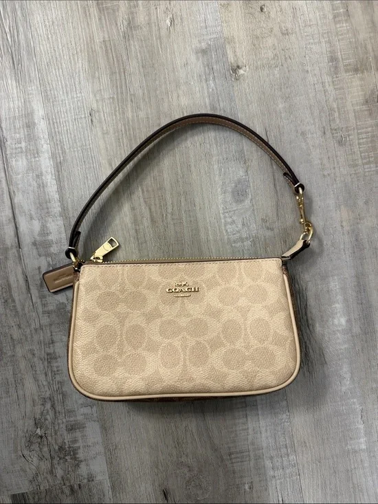 Coach Nolita 19 In Blocked Signature Canvas