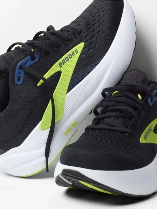 Brooks Black & Lime Men's Running Brooks Ghost Max 3 Men's Casual Sneakers