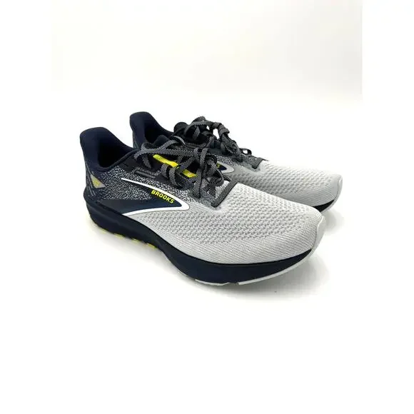 Brooks Men's Launch 10 Running Shoes - Iris/Ballad Blue/Sulphur - Men's 10.5