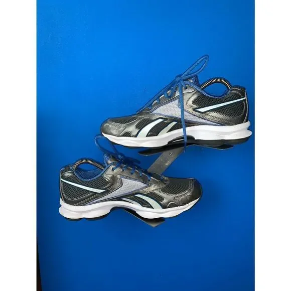 Reebok RunTone Action Womens Running Shoes Sz 10 Toning Walking Blue /Si…