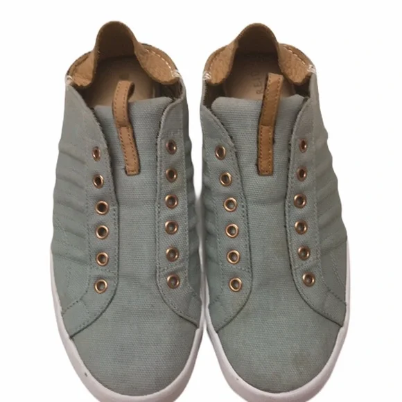 Billy Reid K Swiss Blue Sneakers Leather Heels