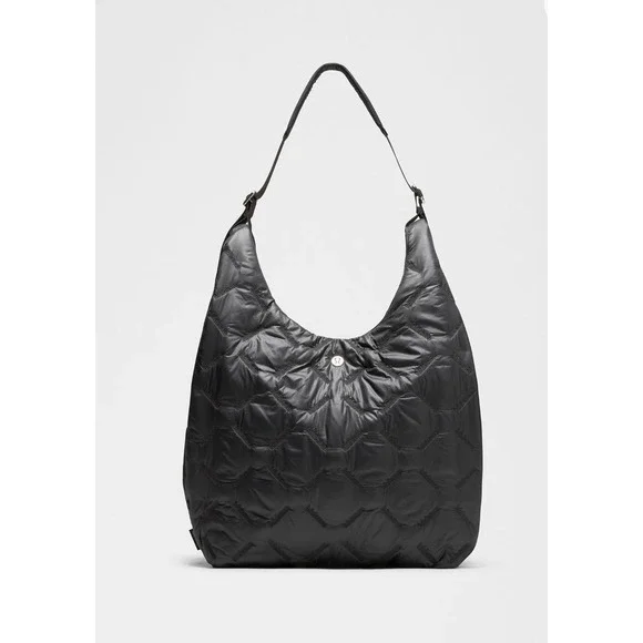 Lululemon Quilty Pleasures Shoulder Bag Black Puffer Hobo LW9FXQS 14L NWT