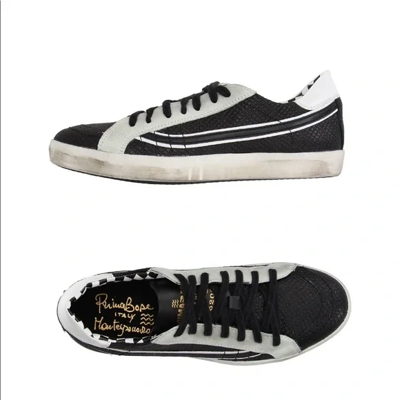 Primabase men’s leather sneakers