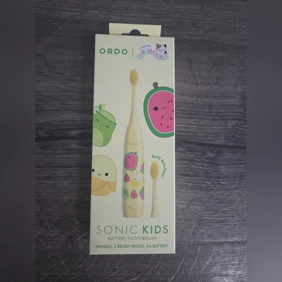 Ordo Sonic Kids Squishmallows Electric Toothbrush NEW