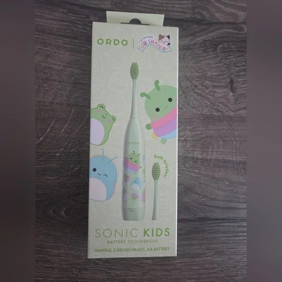 Ordo Sonic Kids Squishmallows Electric Toothbrush NEW