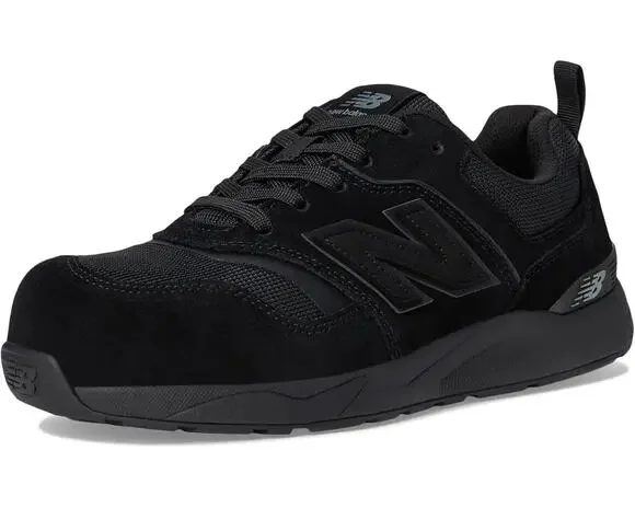 New Balance Mens Elite Lite SD Work Sneakers US 8.5 All Black Composite Toe NIB