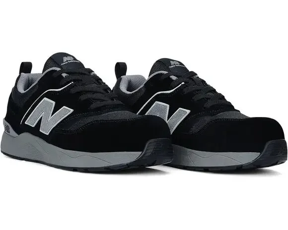 New Balance Mens Elite Lite Composite Toe Work Sneakers US 7 Black SR NIB