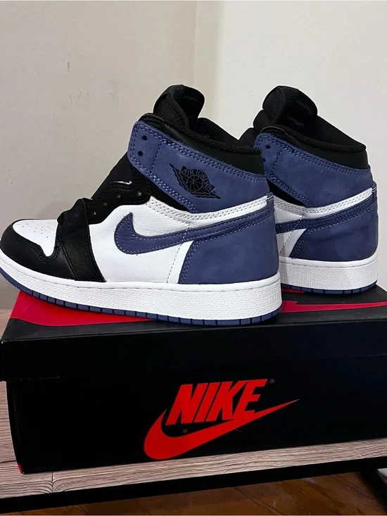 Nike Air Jordan Retro High OG 1s Blue Moon Sneakers