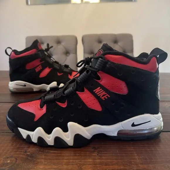 Nike Air Max 2 CB '94 Charles Barkley Black Red Shoes