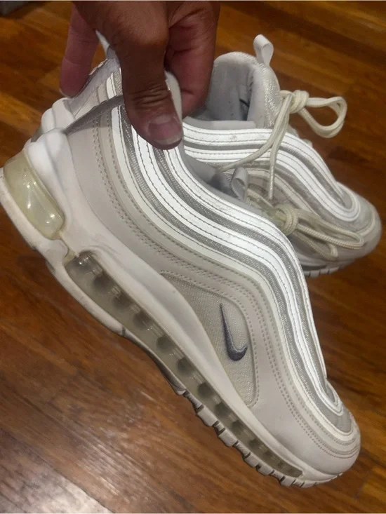 Nike Air Max 97 in Cream and Silver Reflective