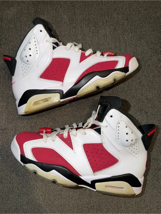 Jordan 6 Retro ‘Carmine (2021)’ Size 8M