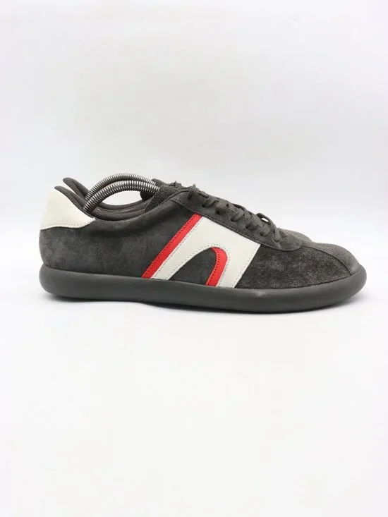 Camper Pelotas Soller Men's Size EU 44 Gray Suede Casual Sneakers