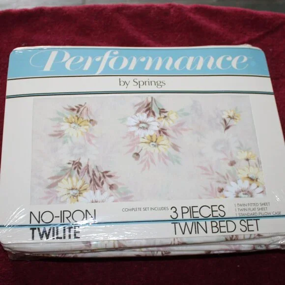 Performance by Springs No-Iron Twilite -Set 3 pieces Twin Bed