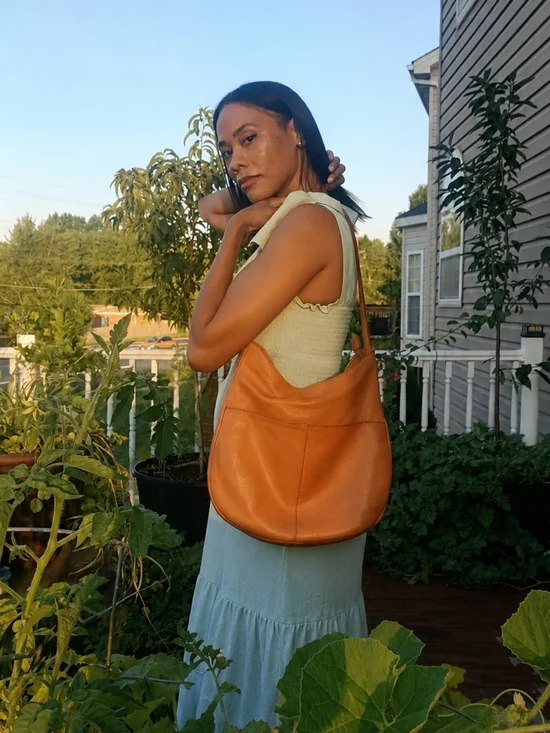 Margot New York Genuine Leather (Buttery Soft)  Shoulder Bag