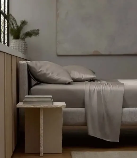 Cozy Earth Bamboo Sheet Set - Light Grey - King