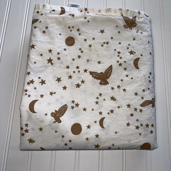 Pottery Barn PB Teen Harry Potter Enchanted Night Sky Full Flat Sheet