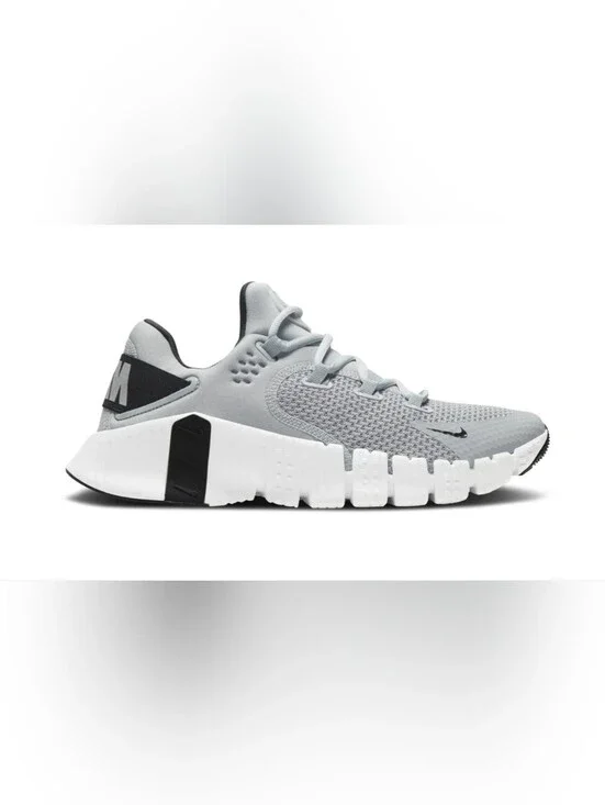 Nike Free Metcon 5 CT3886-001 Wolf Gray Black White Men's Size 14