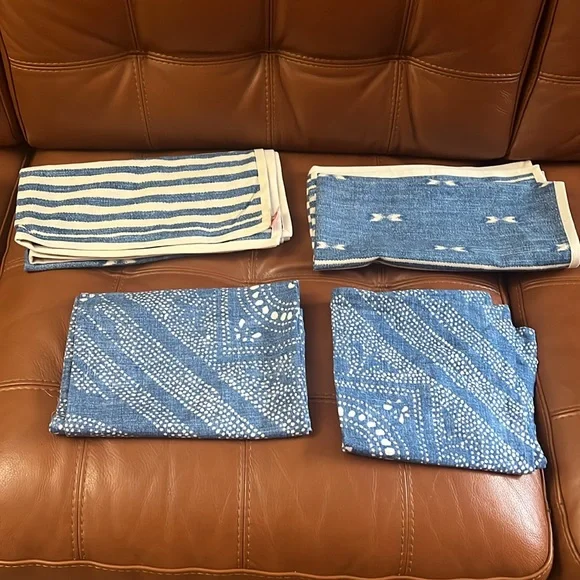 Blue Patterned Cotton Sheet Set - Ralph Lauren