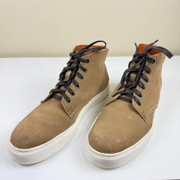 EUC Wolverine 1000 Mile Original High Top Sneaker Suede Vibram Rubber Sole