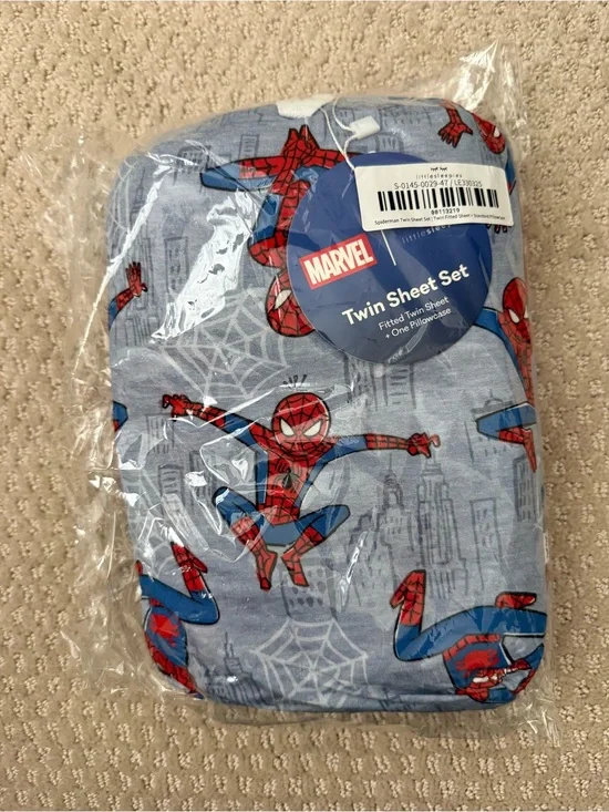 Little Sleepies Spider-Man Twin Sheet Set