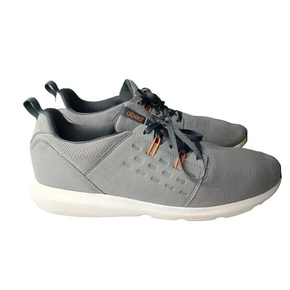ABEO LITE Everett Walking Shoes Men's Size 12 Ash~Orange Retail $110