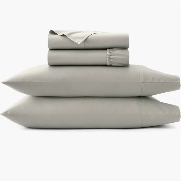 Boll & Branch NWT King Signature Hemmed Sheet Set Pewter Color🔥NO Offer Item🔥