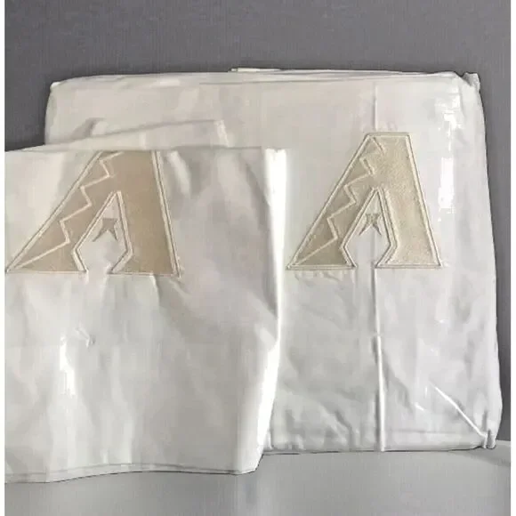 Pottery Barn Teen Arizona Diamondbacks MLB baseball‎ TWIN XL sheet set white PB