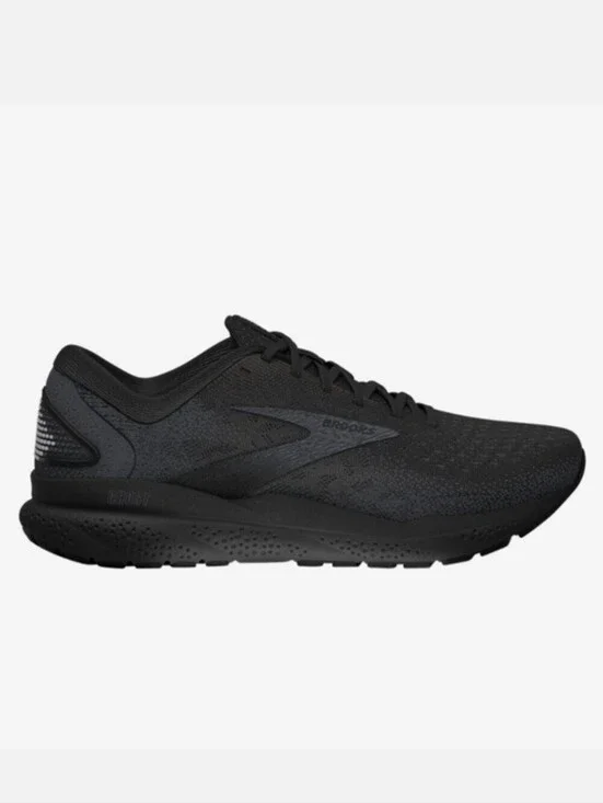 Brooks Ghost 16 Black Running Shoes Sneakers Cushioned Athletic Trainers 14 NOB