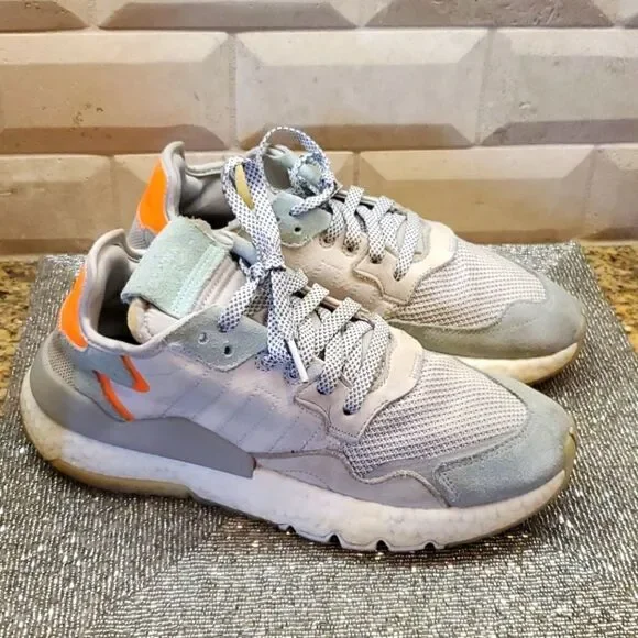 ‎ADIDAS Nite Jogger Suede Sneakers - Size 7 1/2
