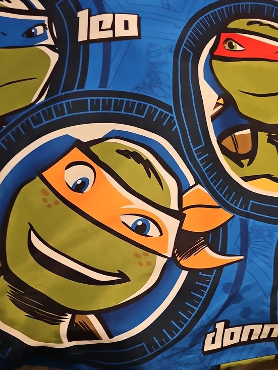 Twin Teenage Mutant Ninja Turtles Graphic Beddingl -