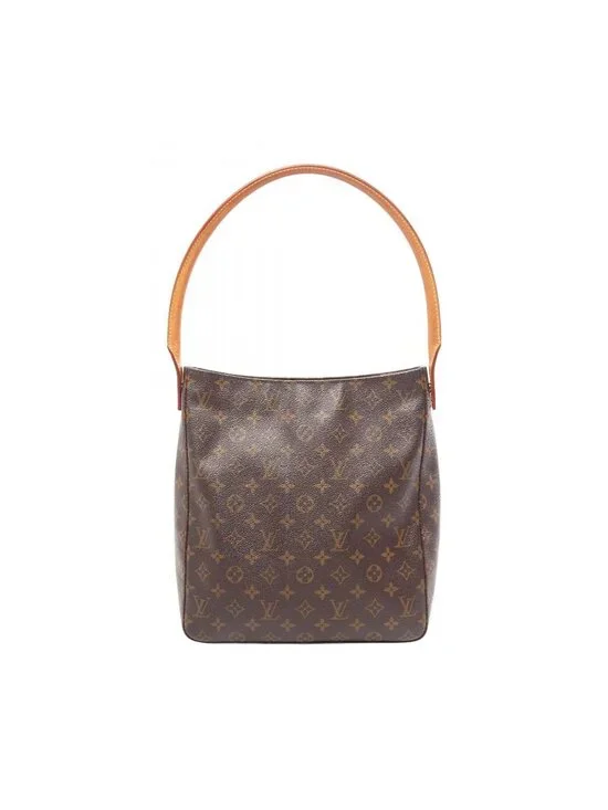 Louis Vuitton Shoulder Bag Looping GM Canvas Leather