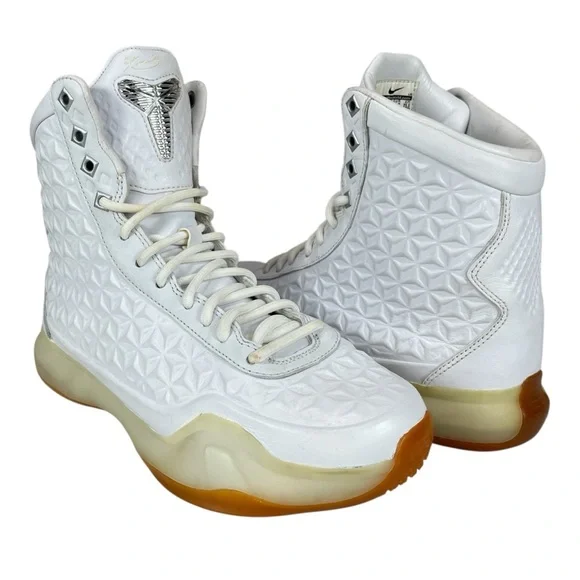 Nike Kobe Bryant 10 EXT High White Gum Size 7.5 No Box‎ Mamba