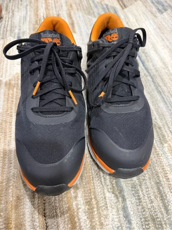 Timberland Black and Orange Casual Trainers