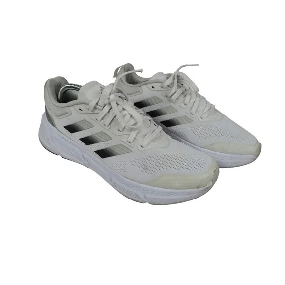 Adidas Questar Mens Running Shoes‎ White Silver Bounce Size 11