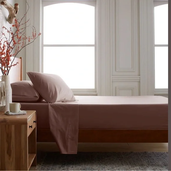Quince King organic cotton fitted sheet only Fig