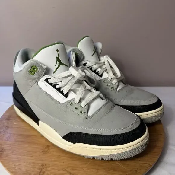 Size 12 - Air Jordan 3 Retro Chlorophyll 136064-006