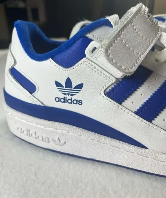 Adidas Originals Forum Low 'White Royal Blue' Sneakers men’s 10 Gorpcore