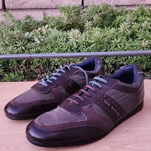 Ted Baker London Men Stoake Leather Sneaker Size 11