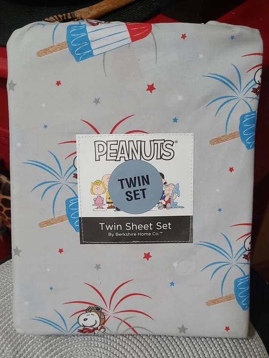Berkshire Home Peanuts Twin Sheet Set