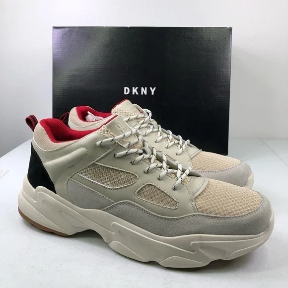 DKNY Steven Lace Up Fashion Sneaker Shoes
