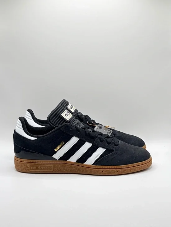 adidas Black White Gum Busenitz Skate Shoes NO BOX