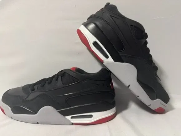Nike Air Jordan 4 RM (GS) Black/Varisty Red-Wolf Grey 6 Y / 7.5 W N292