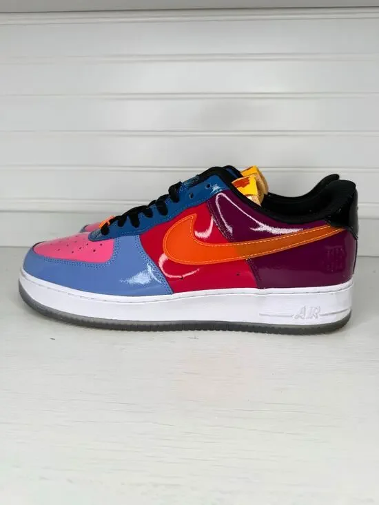 Nike Air Force 1 Low SP Undefeated Multi Patent Leather DV5255-400 Men’s Size 12