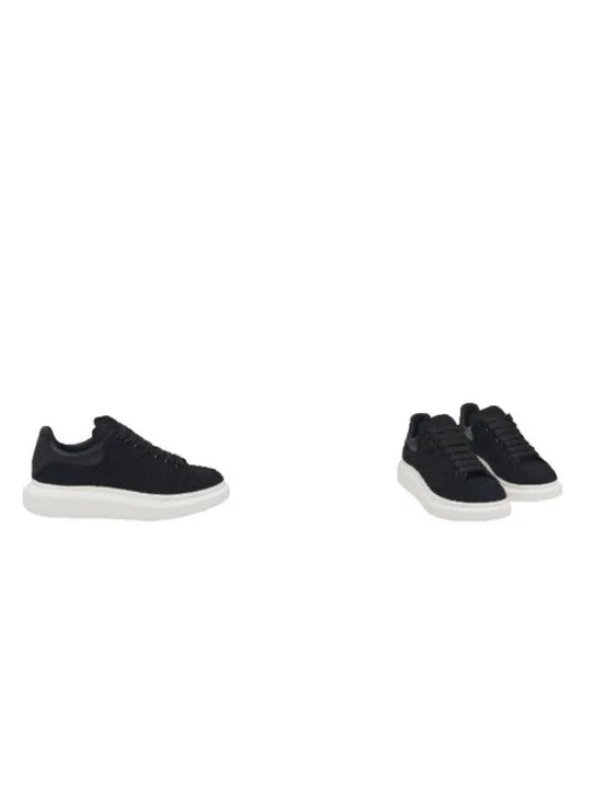 Alexander McQueen Oversized Sneakers Size 43 black leather $790