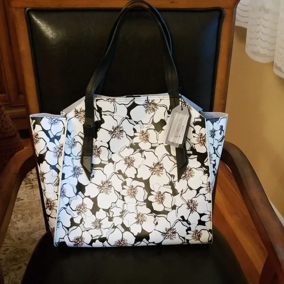 🆕️Foley+corinna  leather large floral tote