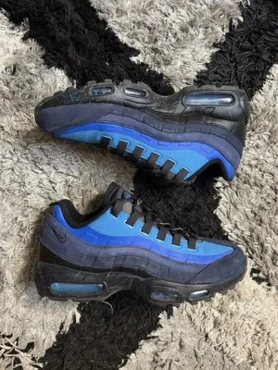 Nike Stash x Air Max 95 Blue HF5515-400 Men's Size 10 2024