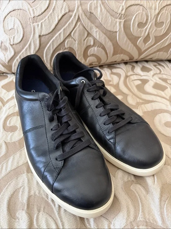 Cole Haan  Black Leather Sneakers